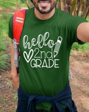 2nd Grade - Second Grade Classic T-Shirt custom-t-shirts-classic-lifestyle-front-384