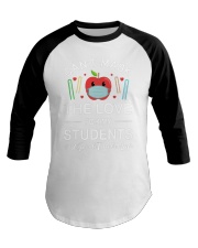 1st Grade Teacher Baseball Tee tile