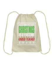 Kindergarten Teacher - Christmas Drawstring Bag tile