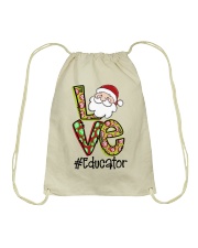 Educator - Christmas Drawstring Bag tile