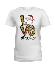 Educator - Christmas Ladies T-Shirt tile