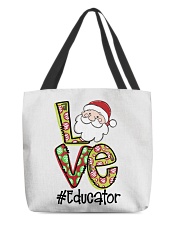 Educator - Christmas All-Over Tote tile