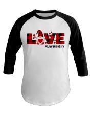 Librarian Baseball Tee tile