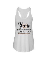 Preschool Teacher Ladies Flowy Tank tile