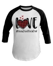 Preschool Teacher Baseball Tee tile