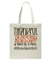 Attendance Clerk Tote Bag tile
