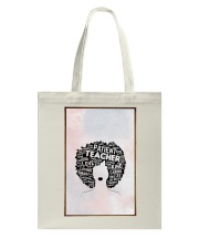 Afro Teacher Tote Bag tile