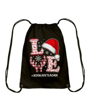 3rd Grade Teacher Drawstring Bag tile
