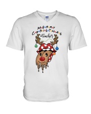 Teacher V-Neck T-Shirt tile