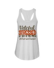 4th Grade Teacher Ladies Flowy Tank tile