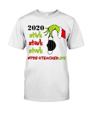 Pre-K Teacher Christmas Classic T-Shirt tile