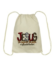 1st Grade Teacher Drawstring Bag tile