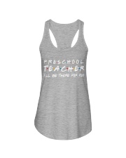 Preschool Teacher Ladies Flowy Tank tile