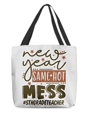 5th Grade Teacher All-Over Tote tile