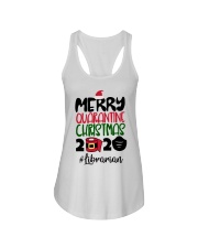 Librarian Ladies Flowy Tank tile