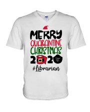 Librarian V-Neck T-Shirt tile