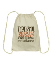 Office Manager Drawstring Bag tile