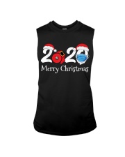 Christmas 2020 Gift Funny Merry Christmas Sleeveless Tee tile