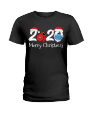 Christmas 2020 Gift Funny Merry Christmas Ladies T-Shirt tile