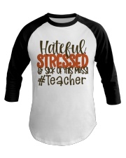 Teacher Baseball Tee tile