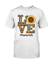 Love Teacher Life Classic T-Shirt front