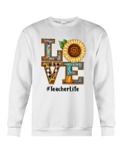 Love Teacher Life Crewneck Sweatshirt tile