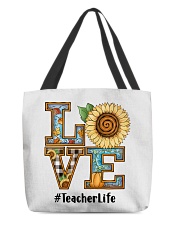 Love Teacher Life All-Over Tote tile