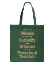 Preschool Teacher Tote Bag tile