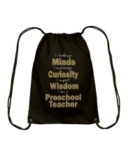 Preschool Teacher Drawstring Bag tile