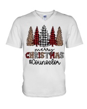 Counselor V-Neck T-Shirt tile