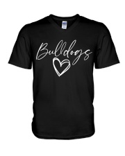 Bulldogs-Bulldog V-Neck T-Shirt tile