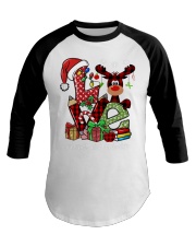 Infant Toddler Teacher - Christmas Baseball Tee tile