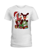 Infant Toddler Teacher - Christmas Ladies T-Shirt tile