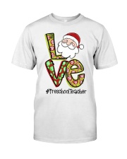 Preschool Teacher - Christmas Classic T-Shirt tile