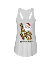 Preschool Teacher - Christmas Ladies Flowy Tank tile