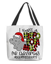 Dean of Students All-Over Tote tile