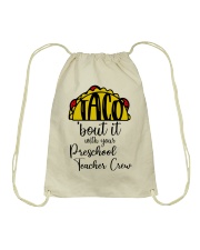 Preschool Teacher Drawstring Bag tile