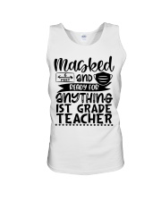 1st Grade Teacher Unisex Tank tile