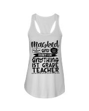 1st Grade Teacher Ladies Flowy Tank tile