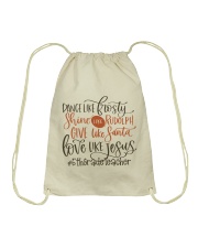 5th Grade Teacher Drawstring Bag tile