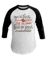 Preschool Teacher Baseball Tee tile