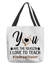 2nd Grade Teacher All-Over Tote tile