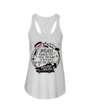 3rd Grade Teacher Ladies Flowy Tank tile