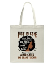 2nd Grade Teacher - Black African American Art Tote Bag tile