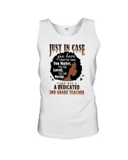 2nd Grade Teacher - Black African American Art Unisex Tank tile