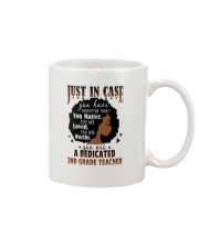 2nd Grade Teacher - Black African American Art Mug tile