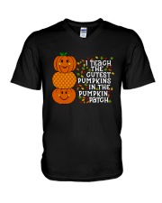 Cutest Pumpkins V-Neck T-Shirt tile