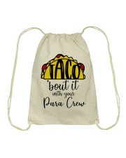 Paraprofessional Drawstring Bag tile