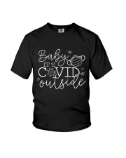 Baby it's Covid outside Youth T-Shirt tile