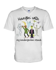 Kindergarten Teacher V-Neck T-Shirt tile